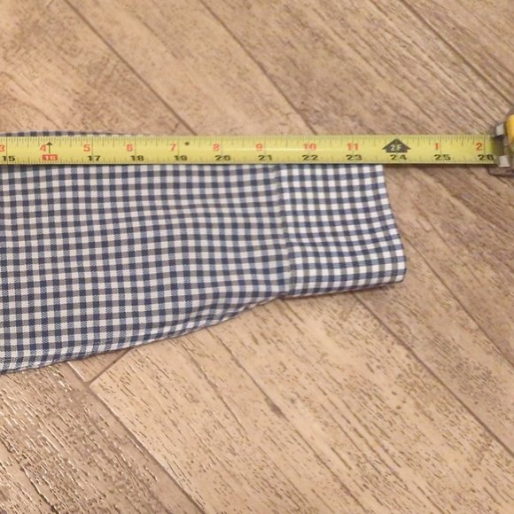 Lucky Brand Mens Medium Slim Fit Checkered Long Sleeve Button Up Casual Shirt - Picture 5 of 8